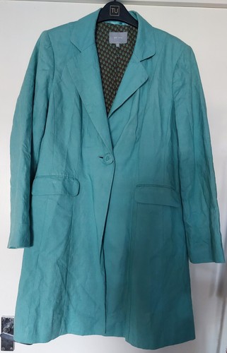 Women teal 100 - m&s, 100%