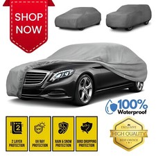 FOR MORRIS MINOR 1000 - 2 Layer Waterproof Luxury Cotton Heavy Duty Car Cover