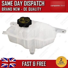 VAUXHALL CORSA E 2014-ON RADIATOR COOLANT EXPANSION HEADER TANK BOTTLE & CAP