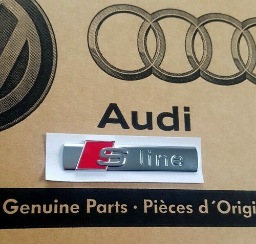 Original audi line - s-line, logo