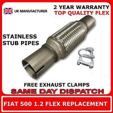Fiat 500 2007 - 2007-2015, exhaust