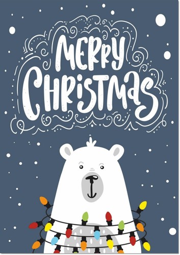 Doodlecards christmas card - christmas,