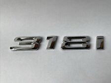 Original BMW Chrome Boot Trunk Bootlid Badge (Replacement/Upgrade) 318i