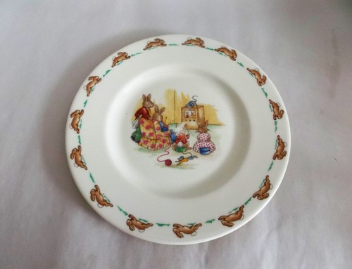 Royal doulton bunnykins - royal, plate