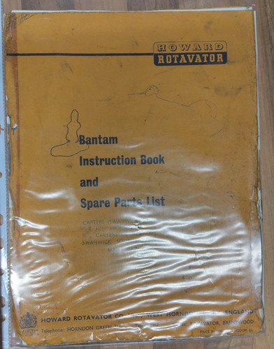 Howard rotavator bantam - rotavator,
