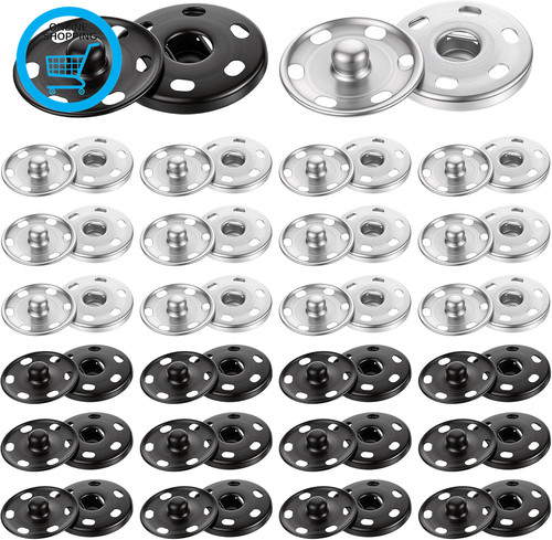 Sets large press studs - sets,