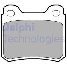 REAR BRAKE PAD SET DISC BRAKE