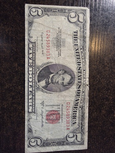 Red seal dollars - 3,