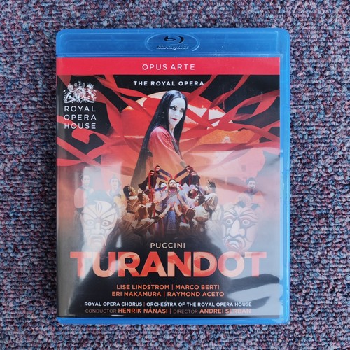 Puccini turandot blu ray - turandot, vgc