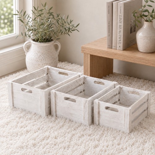 Wickerfield white wash home - white,