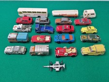 Job Lot of 20 Majorette Die-Cast Cars Tanker Truck Trailer Caravan Tow Van etc