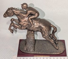 Horse Race Figurine Desert