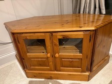 Ducal Solid Pine TV Unit Corner Cabinet