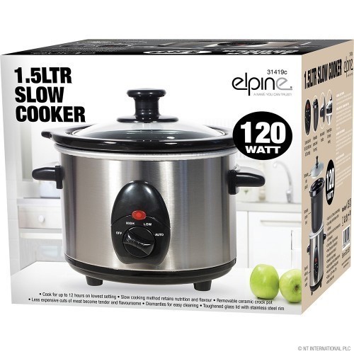 Elpine slow cooker 120w - elpine,