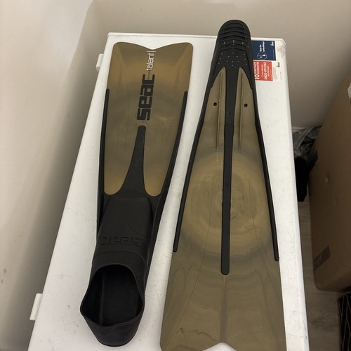 Seac fins talent camo brown - brown, uk