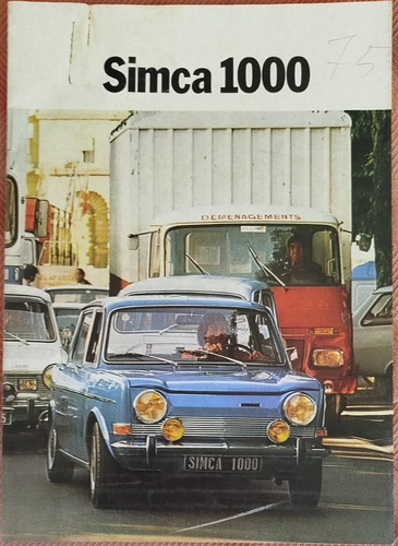 Simca 1000 rallye gls - 1000, ls