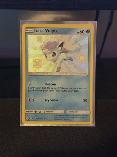 Pokemon alolan vulpix - alolan, sv8/sv94