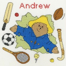 Cross-stitch kit Paddington