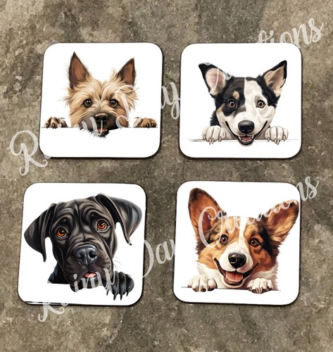 Peeking dog breeds - peeking,