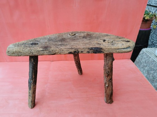 Old antique primitive wooden - wooden, 3