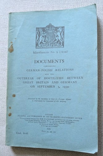 Original ww2 hmso booklet - original,
