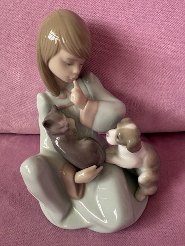Lladro 01005640 cat - cat, ex