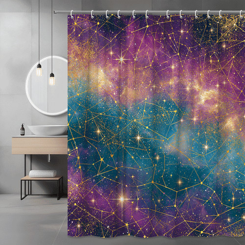 Galaxy constellation shower - galaxy,