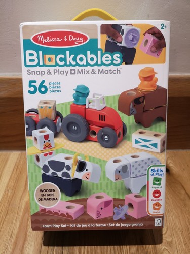 Melissa doug blockables farm - melissa,