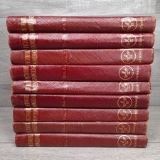 Newnes Pictorial Knowledge books bundle Of 9. Volumes 1-7 Then 9-10