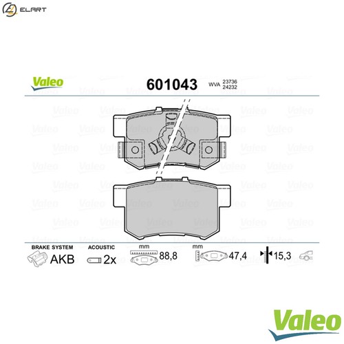 Brake pad set disc - pad,