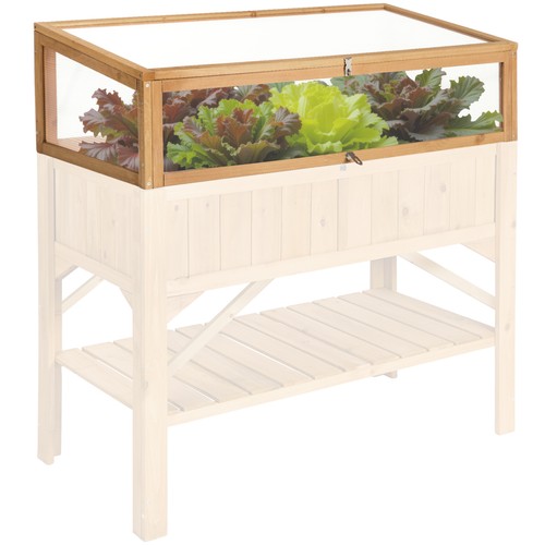 Garden grow wooden cold frame - grow,
