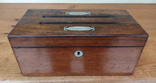 Victorian mahogany divided