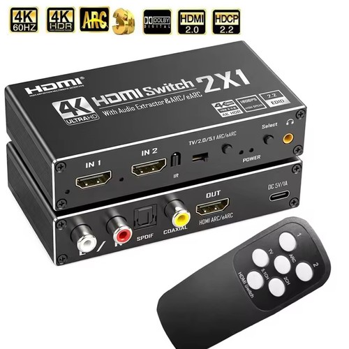2x1 hdmi audio extractor - hdmi,