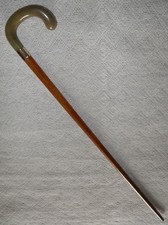 Antique Malacca Walking Stick