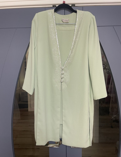 Frank usher green - dress, &