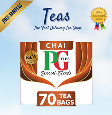 PG Tips - Chai Special Blends Tea - 70 Tea Bags - Premium Black Tea -FAST UK P&P