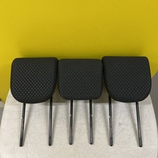 2006-2012 TOYOTA YARIS REAR SEAT HEADREST X3 HEAD REST SQUARE PATTERN