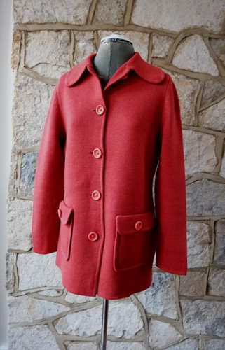 Pure wool cardigan women - wool,