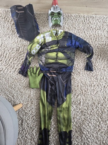 Hulk fancy dress costume with - hulk,