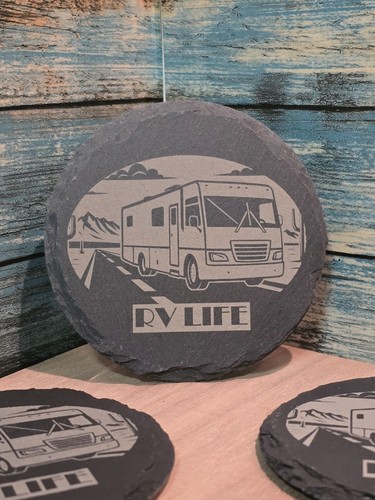 Life slate coaster set - coaster,