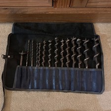 Vintage Set of 14 Auger Drill