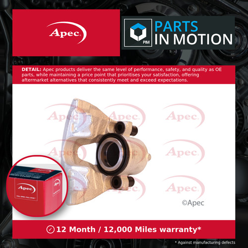 Brake caliper rca229n apec - brake,