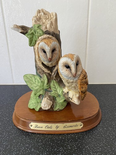 Barn owls figurine the - barn,