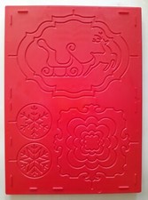 Glitter Girls The KEEPSAKE Card Craft 'Christmas' DOUBLE SIDED Embossing Board 