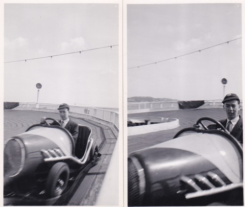 Two vintage photographs teen - two,