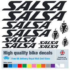 Salsa new bike decals labels