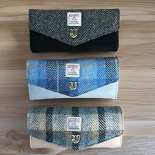 Harris Tweed Large Clasp Purse