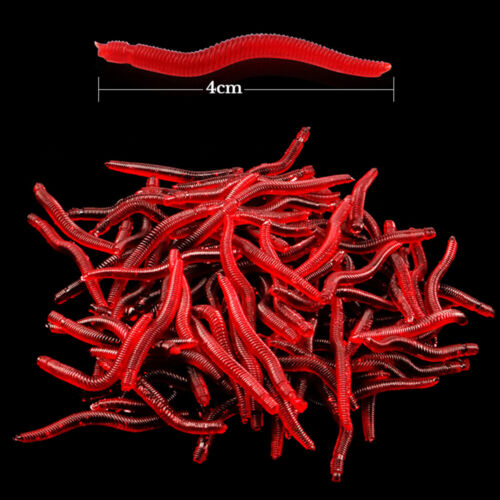 Lure red bait - bait, plastic