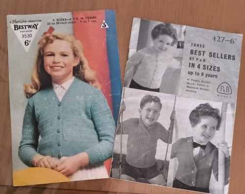 Vintage knitting patterns - vintage,