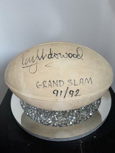 Signed 1992 rugby ball rory - rugby, by